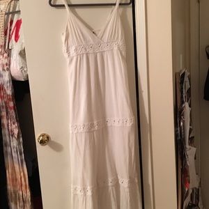 Old Navy Boho Crotchet Maxi Dress